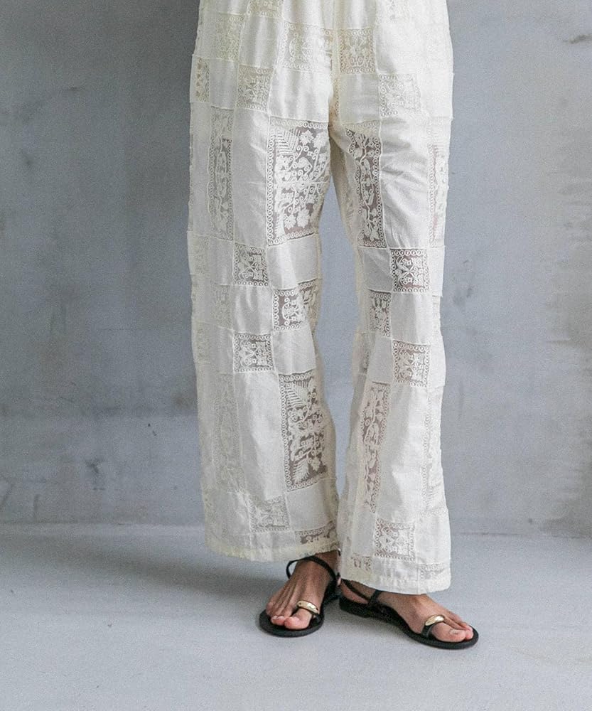 アーバンリサーチ別注crinkle crinkle レース シャツ新品未使用品 URBAN RESEARCH｜crinkle crinkle crinkle patchwork embroidery